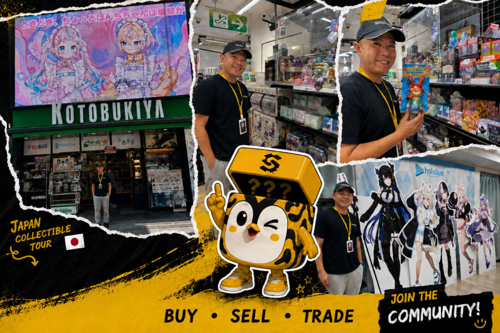 Exploring Japan’s Collectibles Market: SWAPBOXO Team Conducts Four-Day Tokyo Market Study 2026082610052685